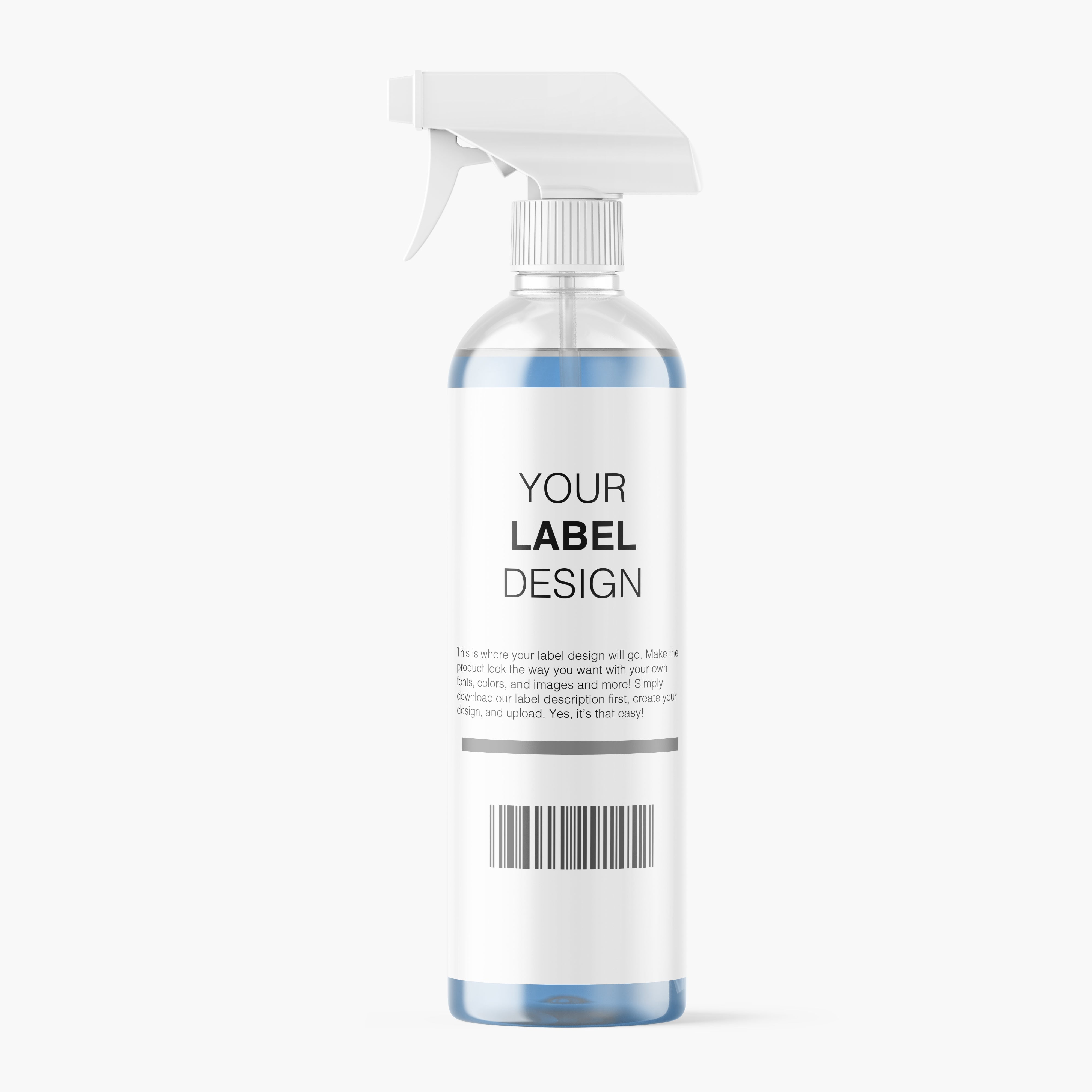 Window Cleaner Basic Label Private Label Glass and Window Cleaner - Filling Factory